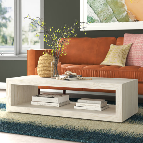 Joss & Main Carterton Solid Wood Coffee Table & Reviews Wayfair
